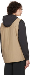 Goldwin Beige GORE-TEX INFINIUM Puffy Vest