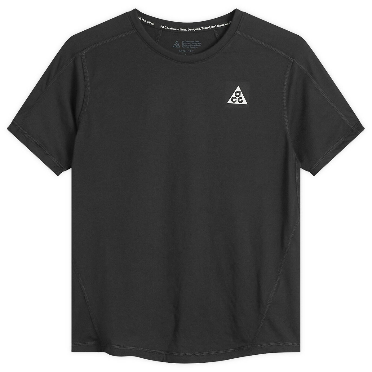 Nike Women's ACG Trail Short Sleeve T-Shirt in Black
