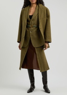 Bettter Andes Wool Blazer Khaki