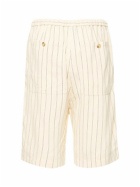 TOTEME - Relaxed Pinstriped Shorts
