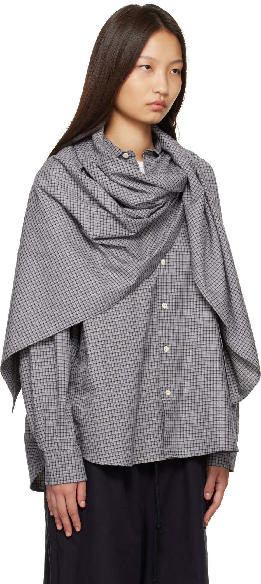 Baserange Gray Snell Scarf