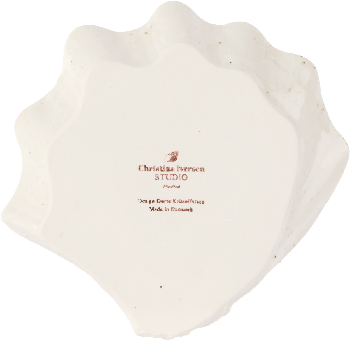 Christina Iversen Studio Off-White Mussel Side Plate