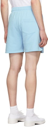 Casablanca Blue Organic Cotton Shorts