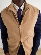 J. Mueser - Wool-Felt Gilet - Brown