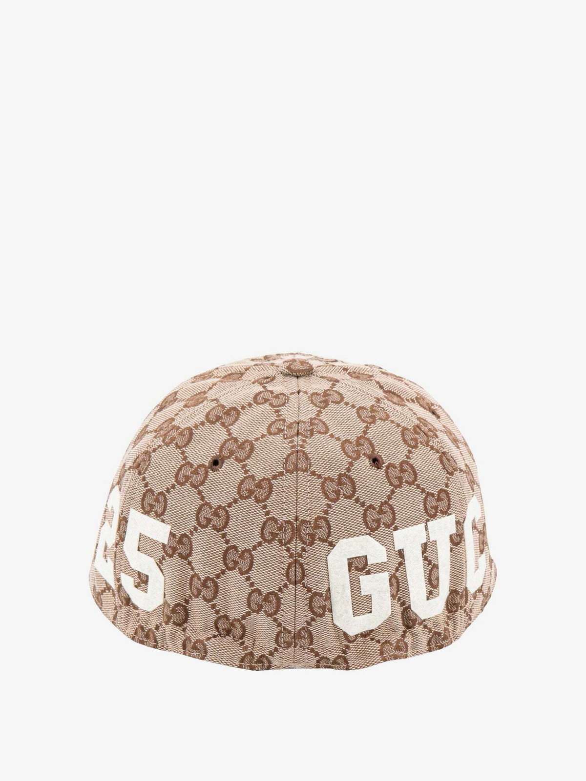 【GUCCI】 beige hat （関税送料込） Original GG canvas baseball hat with Web in Original GG