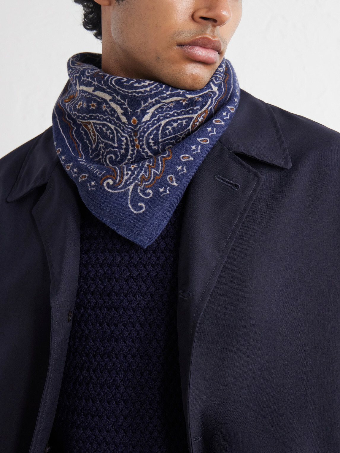 Hartford - Printed Wool Scarf