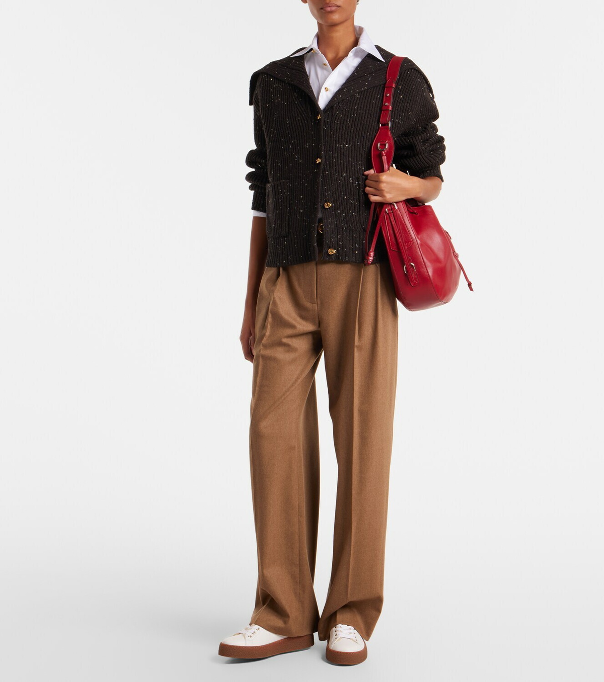Bogner Lucerne shearling-lined leather sneakers