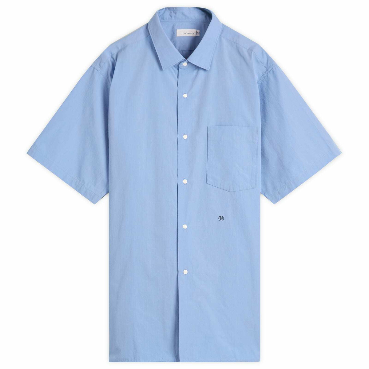 【nanamica】Open Collar End On End Shirt nanamica SS25-Open Collar End On End Shirt – nanamica NEW YORK