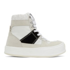 Palm Angels Off-White Snow High-Top Sneakers