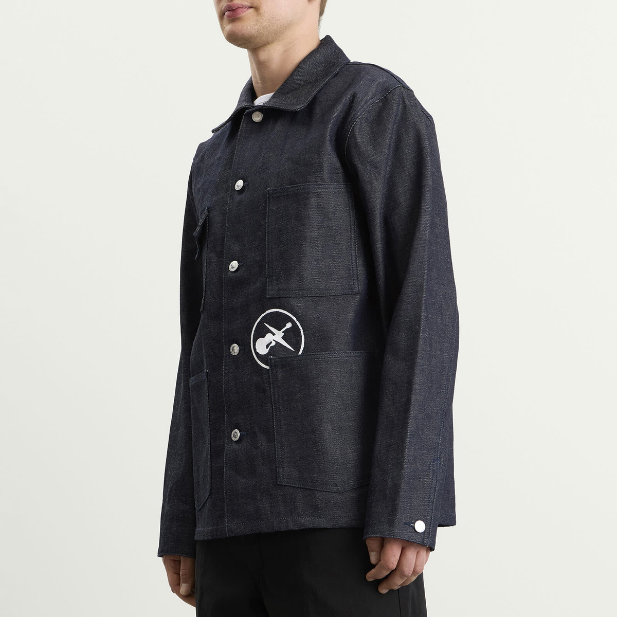 A.P.C. Men's FRGMT. Grand Jack Jacket in Indigo