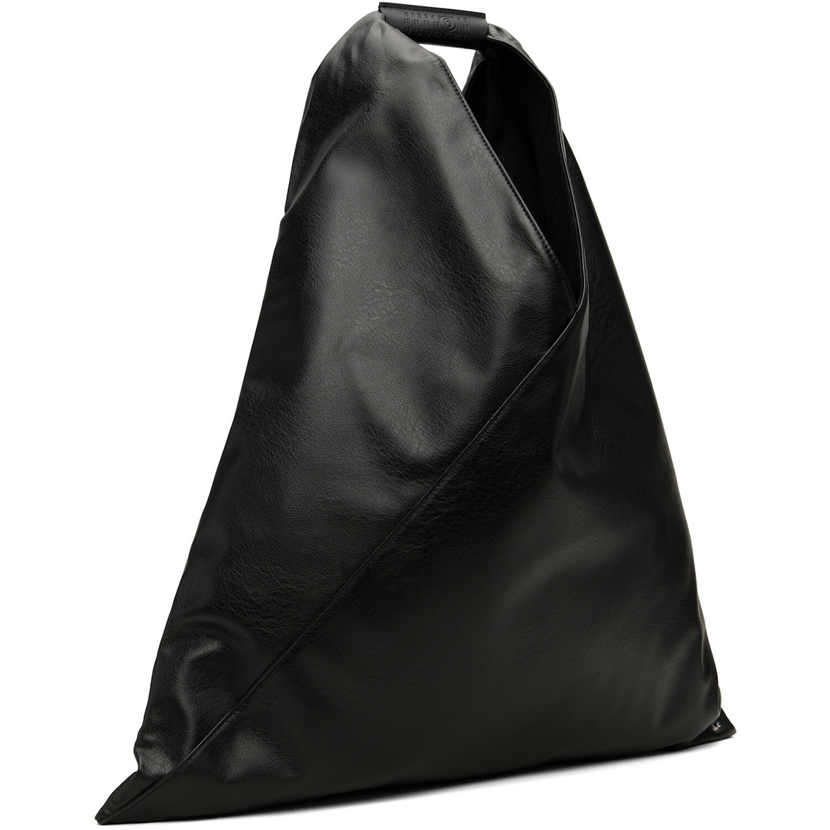 MM6 Maison Margiela Black Classic Triangle Tote