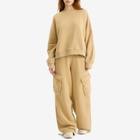 Represent Women's Initial Cargo Sweatpants in Iced Coffee