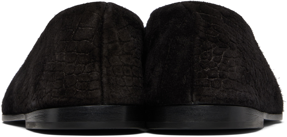 Marsèll Black Scivolo Ballerina Flats