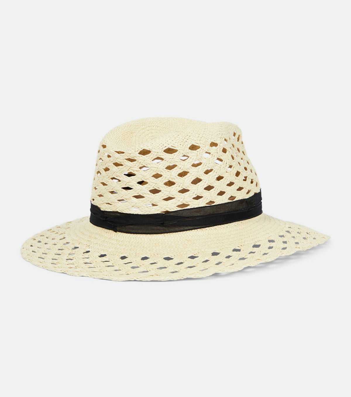 Maison Michel Henrietta straw fedora Maison Michel