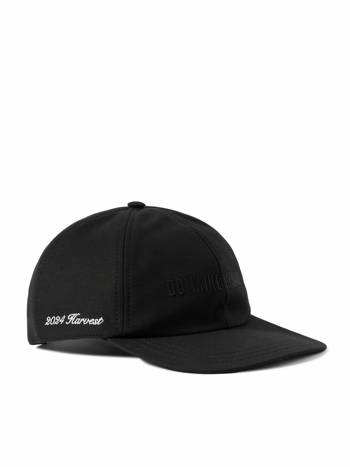 SSAM - Domaine Dancer Prune Embroidered Cotton-Canvas Cap
