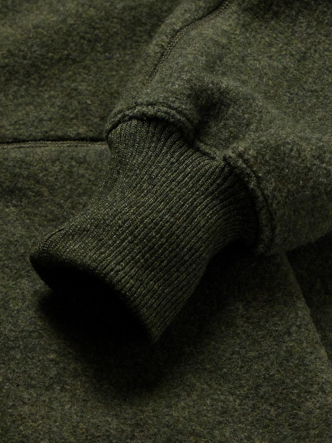 Canada Goose - Chilliwack Recycled Wool-Blend Fleece Zip-Up Hoodie - Green