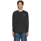 Neighborhood Black ID Logo Long Sleeve T-Shirt