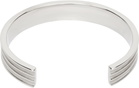 Lanvin Silver Gordon Rigid Bracelet