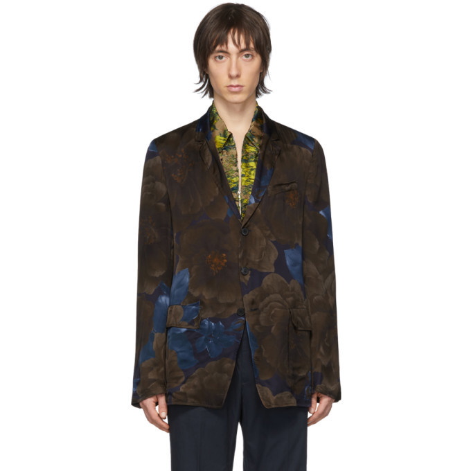 Photo: Dries Van Noten Multicolor Charles Shirt Blazer