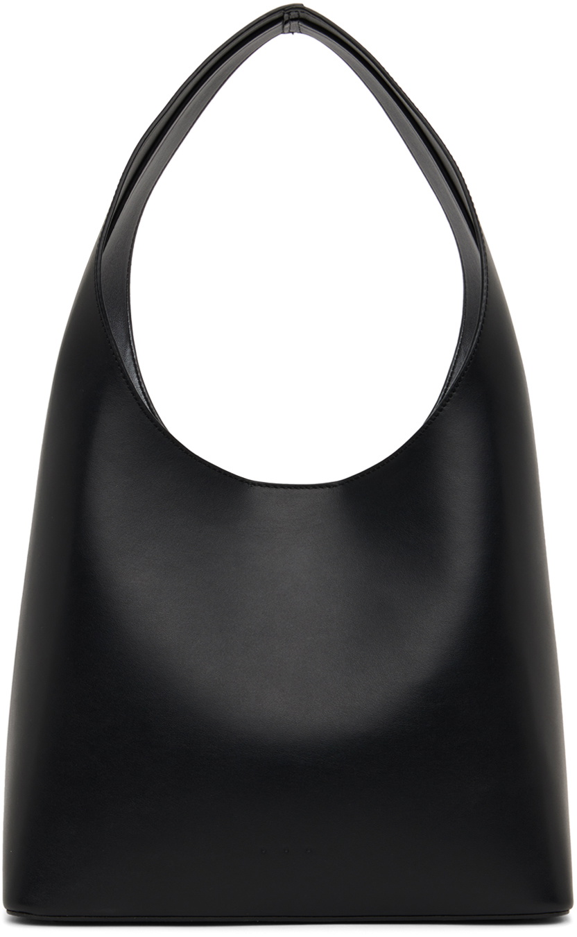 Aesther Ekme Black Midi Shoulder Bag
