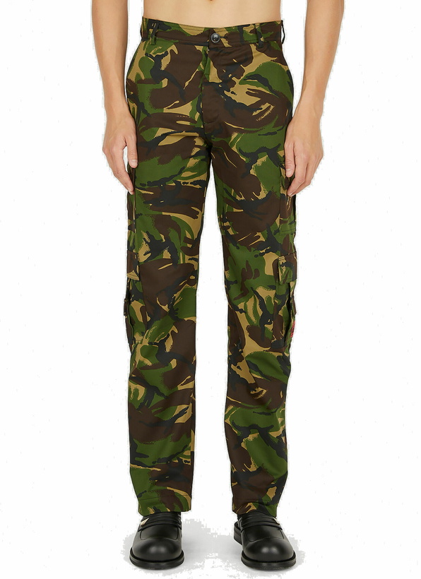Photo: Camouflage Cargo Pants in Green