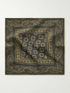 Dunhill - Printed Mulberry Silk-Twill Pocket Square
