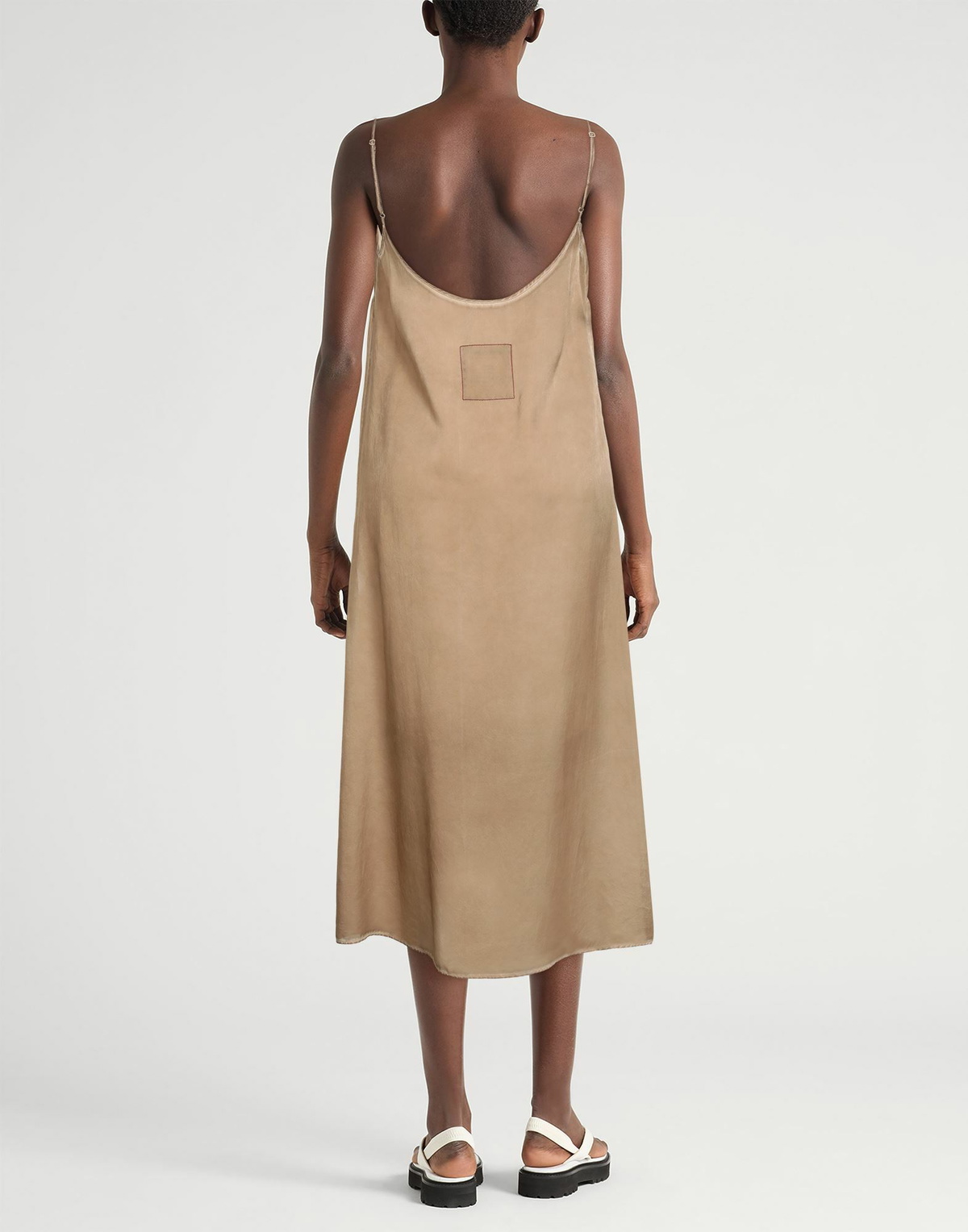 Uma Wang Womens Midi dress Camel