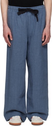 COMMAS Blue Wide-Leg Trousers