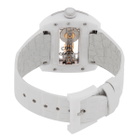Corum Ti-Bridge Hand Wind Diamond Mother of Pearl Openwork Dial Ladies Watch 007.129.52/0009 0000