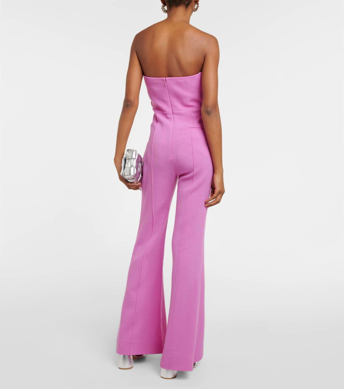 Roland Mouret Asymmetric wool jumpsuit