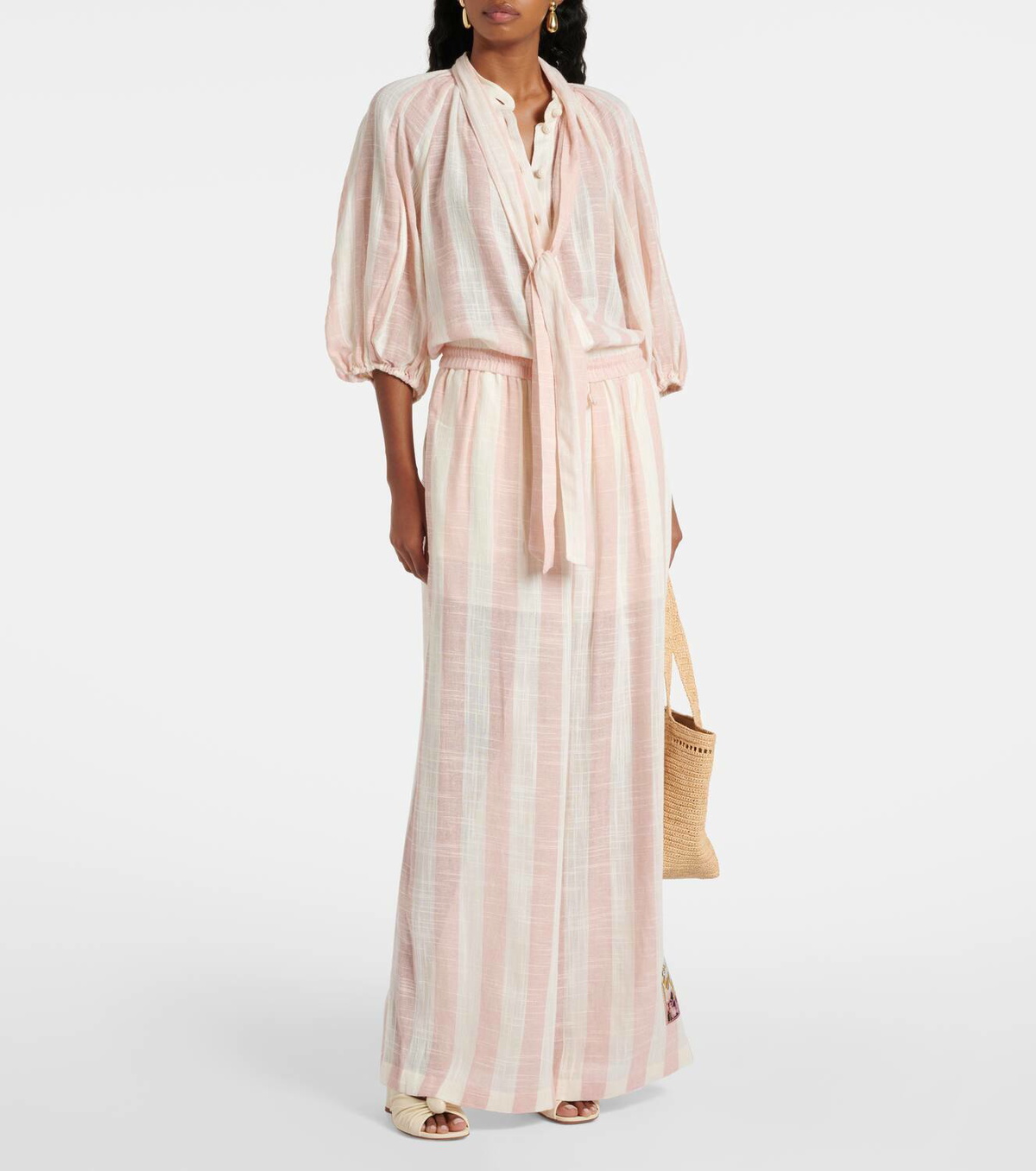 Zimmermann Acacia striped wide-leg pants Zimmermann