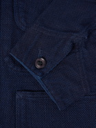 Blue Blue Japan - Sashiko Cotton Jacket - Blue