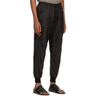 Song for the Mute Black Taffeta Track Pants