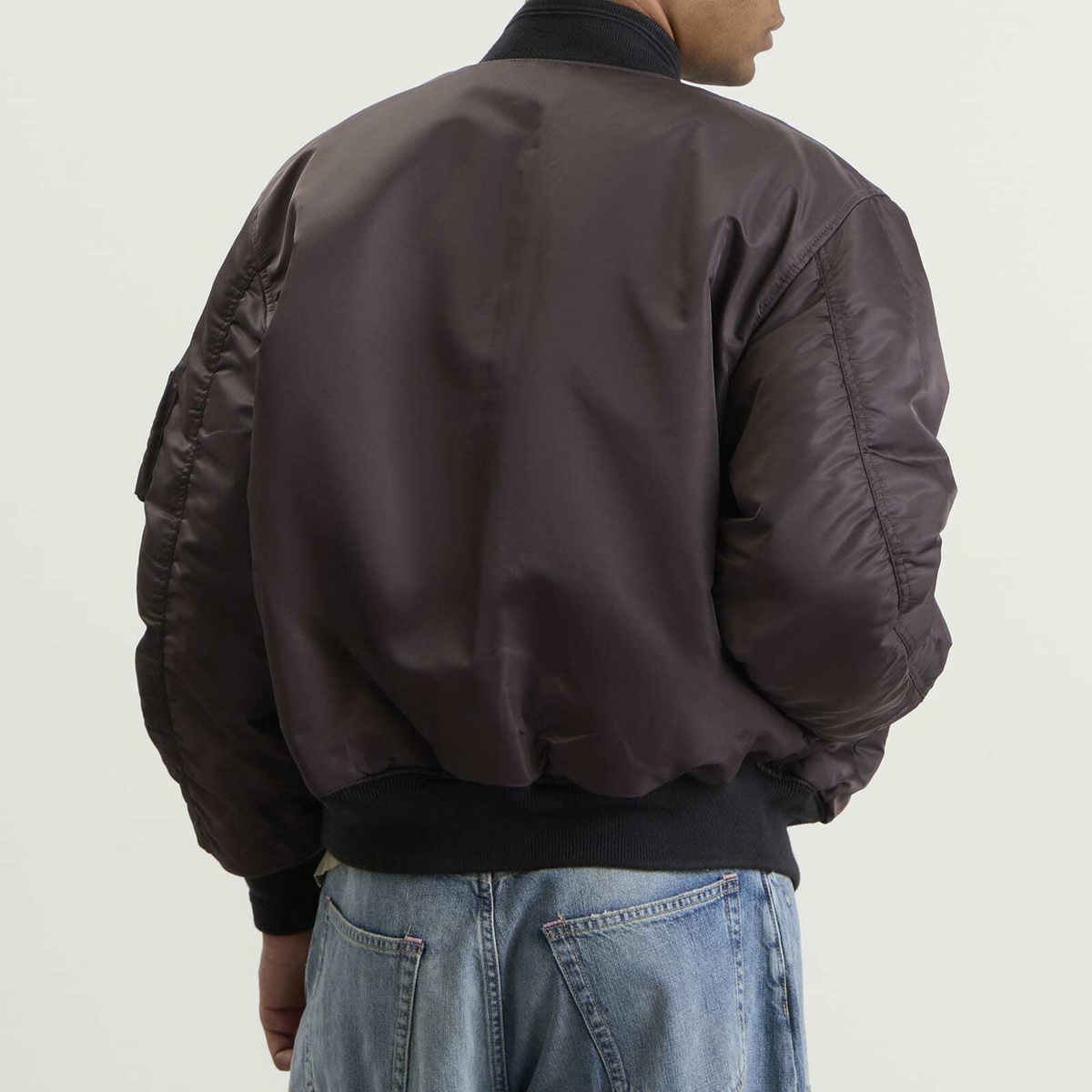 Diesel Men's Reversible Bomber Jacket in Black