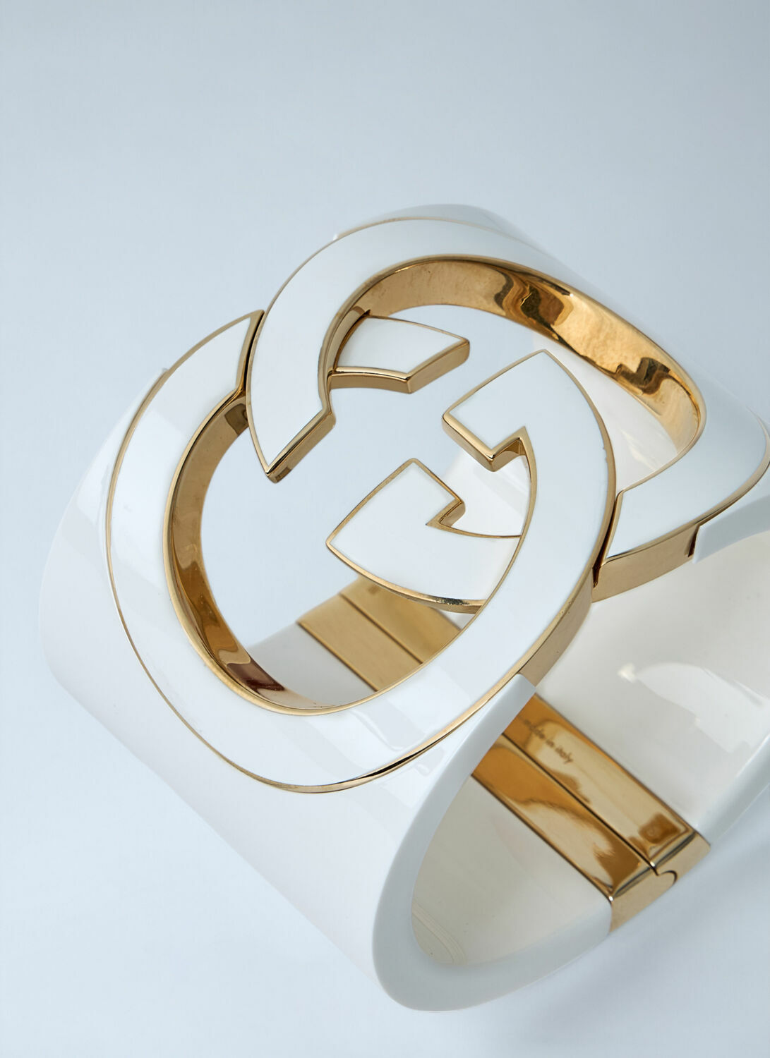 Gucci Interlocking GG Cuff Bracelet