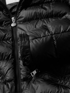 Moncler - Agay Slim-Fit Logo-Appliquéd Quilted Nylon Down Jacket - Black