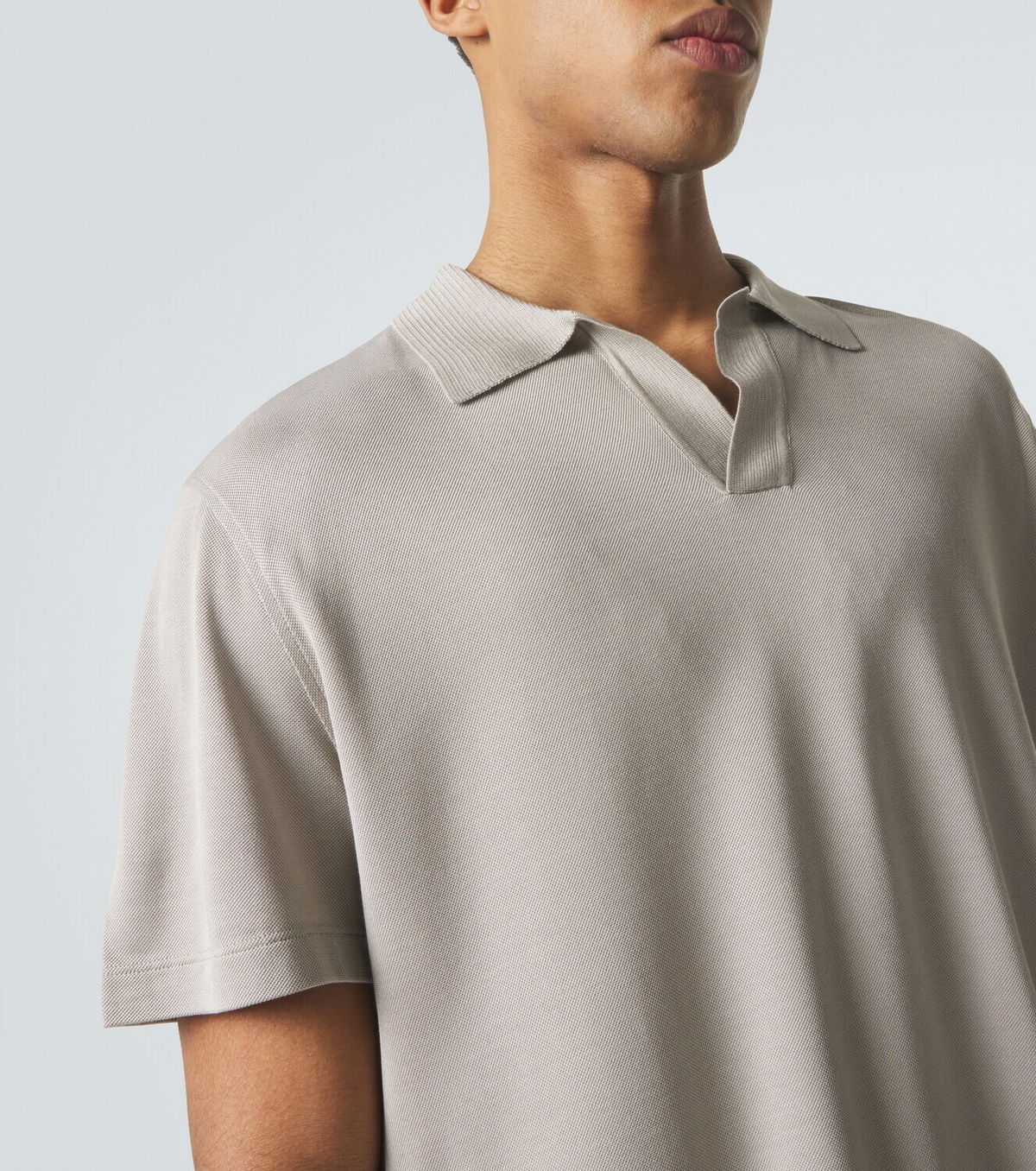 Brioni Silk polo shirt