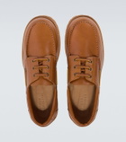 Studio Nicholson Gusto leather boat shoes