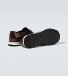Berluti Fast Track leather penny loafers