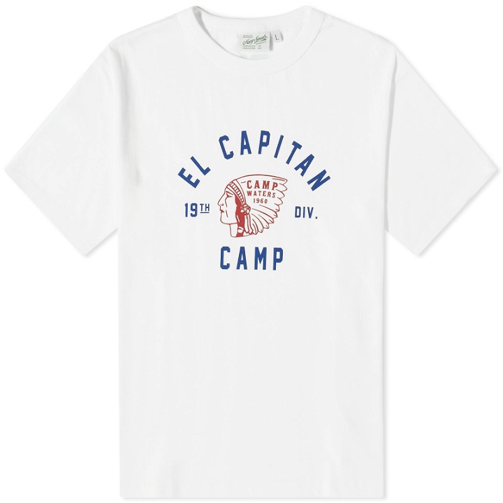Photo: Uniform Bridge Men's Camp Water T-Shirt in White
