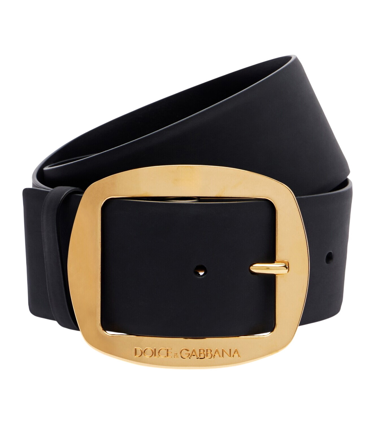 DOLCE & GABBANA 2.5cm Dg Iconic Baroque Leather Belt Dolce & Gabbana