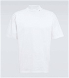 Due Diligence Mockneck cotton jersey T-shirt