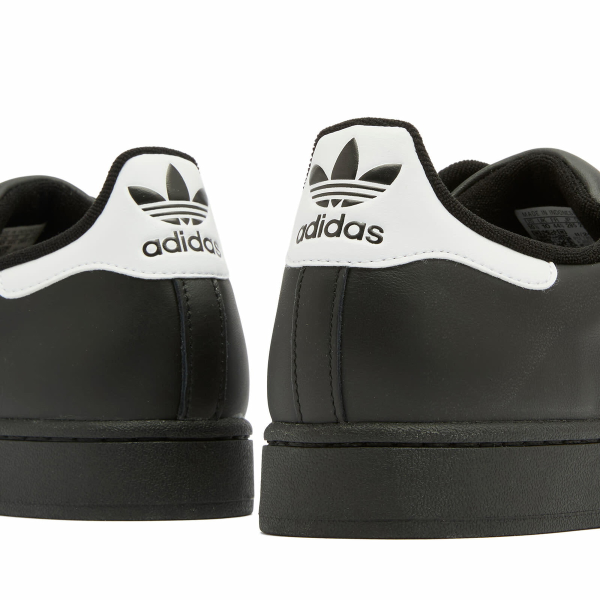 Adidas Superstar II Sneaker in Core Black/White