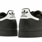 Adidas Superstar II Sneaker in Core Black/White