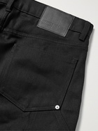 Enfants Riches Déprimés - Slim-Fit Tapered Panelled Denim Jeans - Black