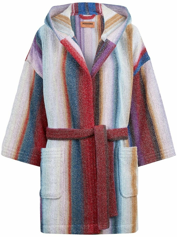 Photo: Missoni Home Multicolour Clancy Striped Bath Robe