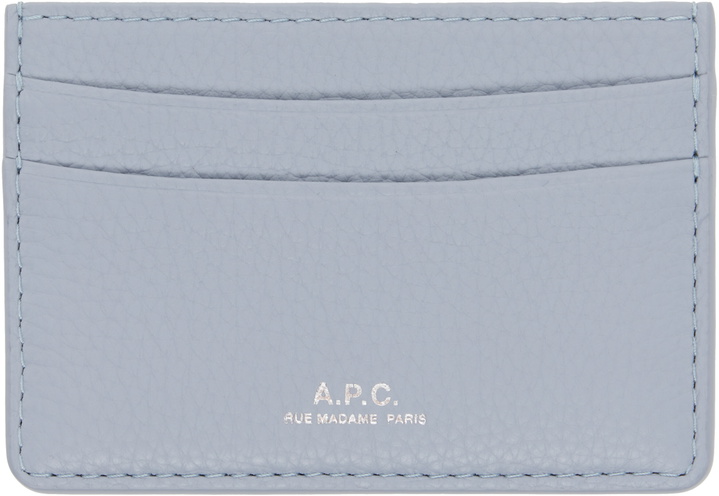 Photo: A.P.C. Blue André Card Holder