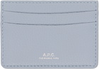 A.P.C. Blue André Card Holder