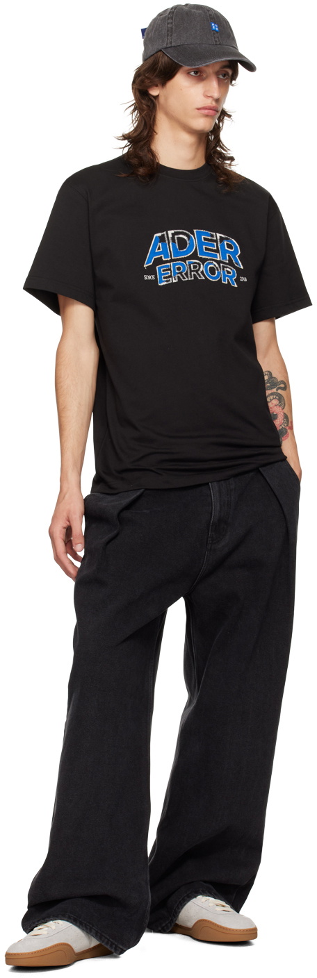 ★ADERERROR★ Flut cropped tshirt Noir ADER AderSpace # Shop #
