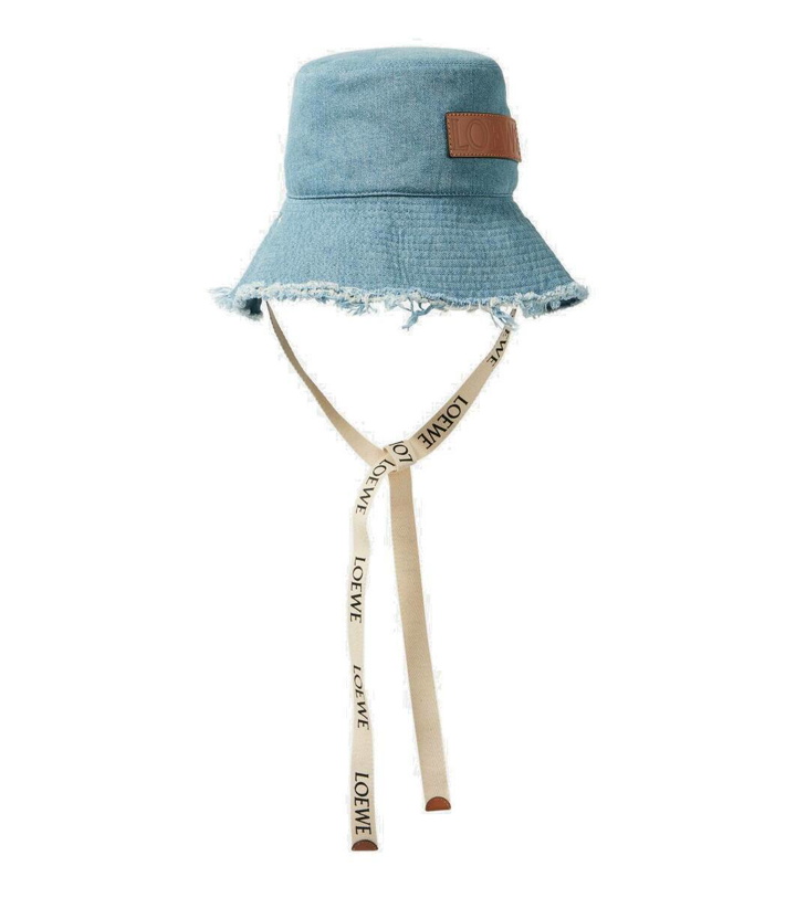 Photo: Loewe Paula's Ibiza Fisherman denim bucket hat